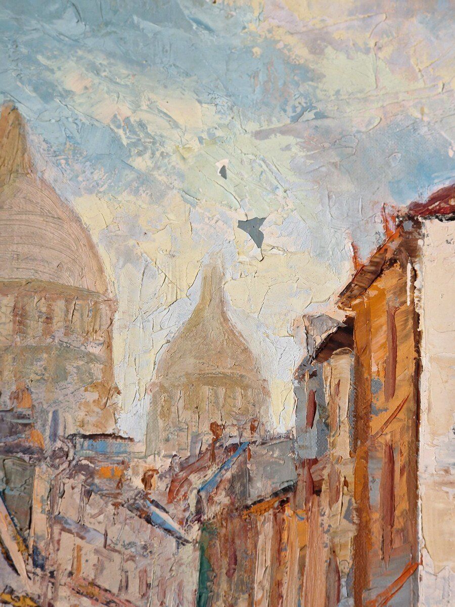 Tableau Montmartre by J. Arnaldi