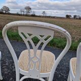 Set of 4 vintage bistro chairs