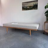 Lit de repos danois vintage en chêne