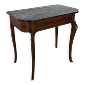 Console Table with Marble Top – 19th Century