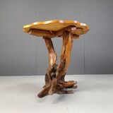 Vintage tree root table, 1960s