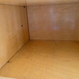 Living room furniture showcase, rosewood veneer secretary of the 70s