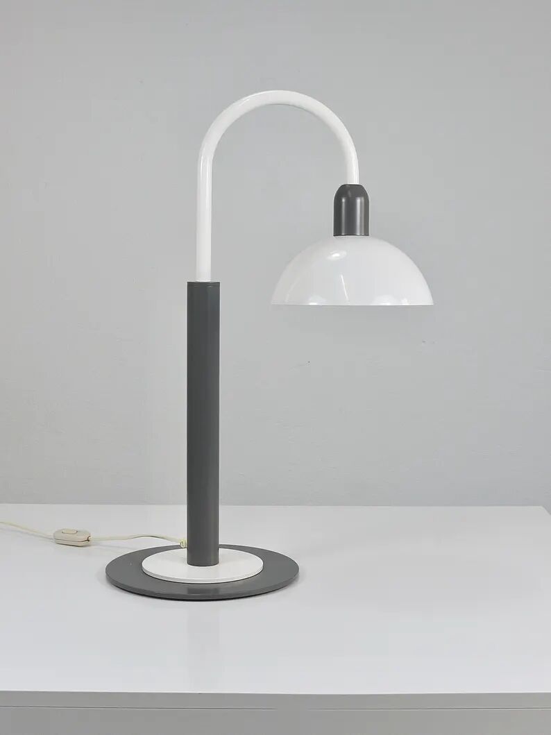 Postmodern Italian 1980s Memphis Style Table Side Lamp, 1980s