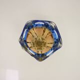 Art glass vintage ashtray designed by josef hospodka in the 1960's.
