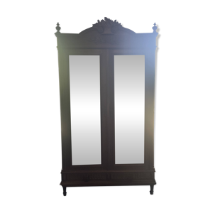 Armoire ancienne avec - miroirs