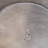 Christofle Gallia silver plated cup and saucer