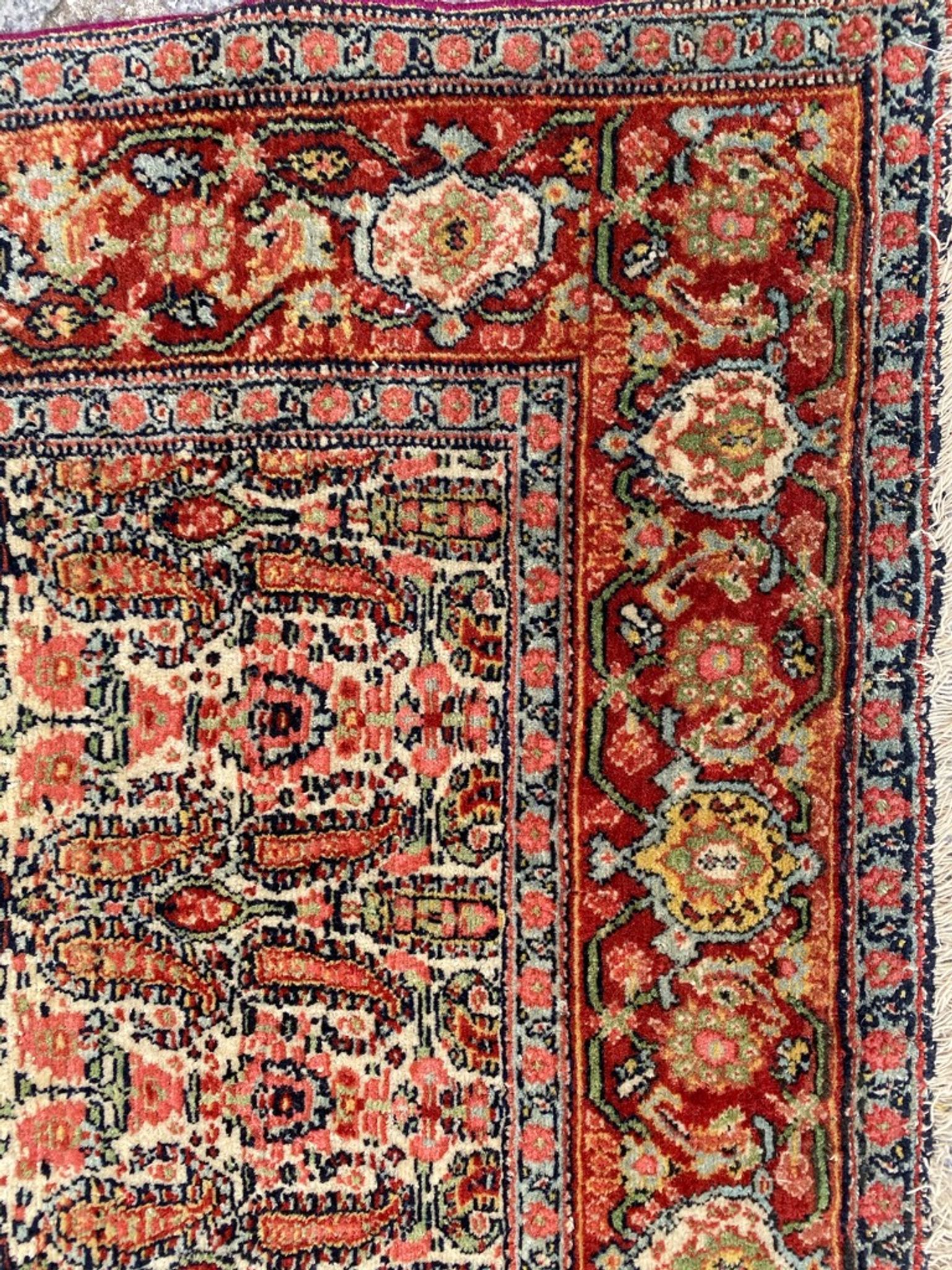 Old Persian carpet Senneh end 140x188 cm