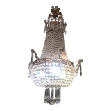 Crystal hot air balloon chandelier