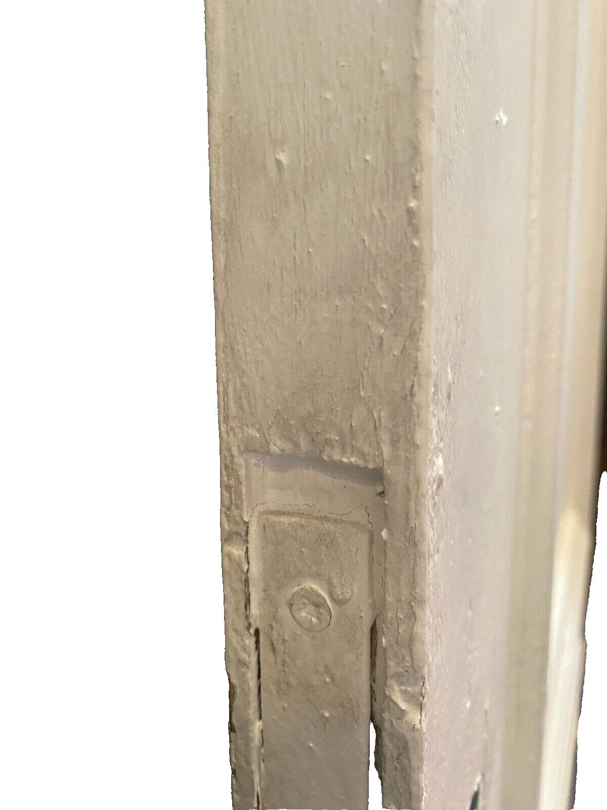 Double-sided passage door with two molded panels 20th century