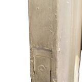 Double-sided passage door with two molded panels 20th century