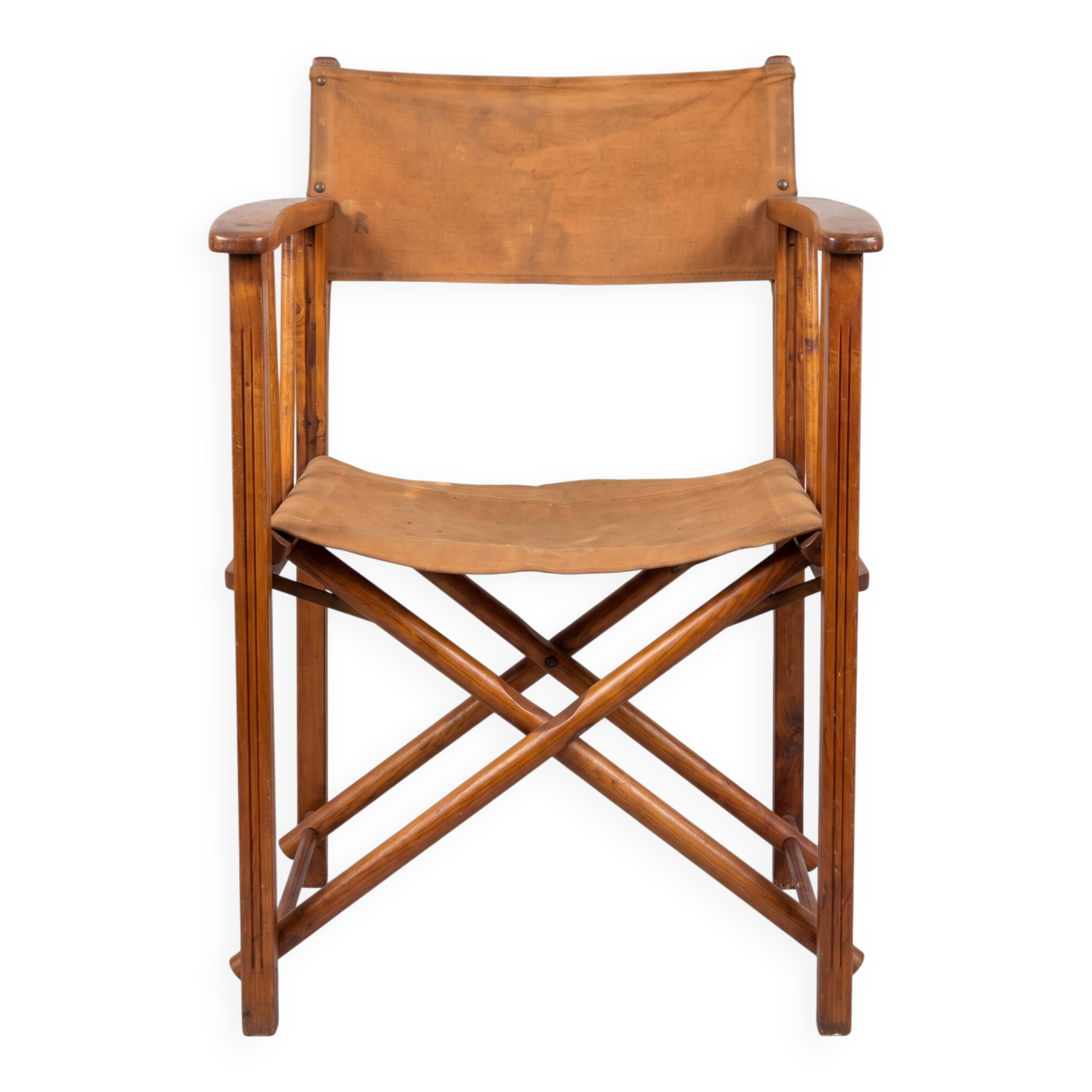 Vintage folding director's chair