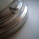 Ceiling light globe ball lampshade white opaline Clichy speckled