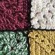 Vintage crochet blanket 90X120 cm