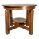 Midcentury Dutch Art Deco mahogany side or coffee table, ca 1940s - 1950s