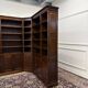 Classic English Corner Bookcase