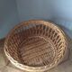 Vintage wicker basket