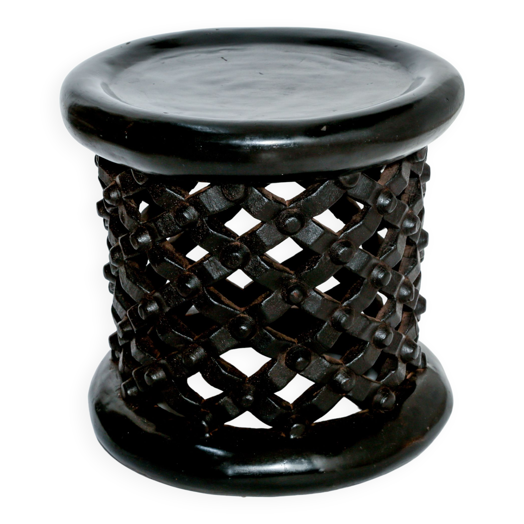 Tabouret Bamiléké Africain Babanki
