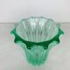 Art Deco vase Pierre d'Avesn, green color