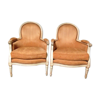 Pair of armchairs Louis XVI style