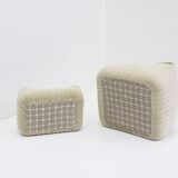 Beige Cinna Sandra Armchair & Footstool by Annie Hiéronimus for Ligne Roset