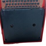 Olivetti oxford s writing machine red