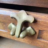 Guillerme and Chambron oak chest of drawers