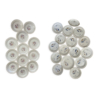 24 fine porcelain plates
