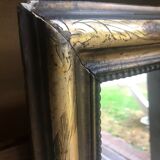 Louis XVI gold leaf mirror 19th