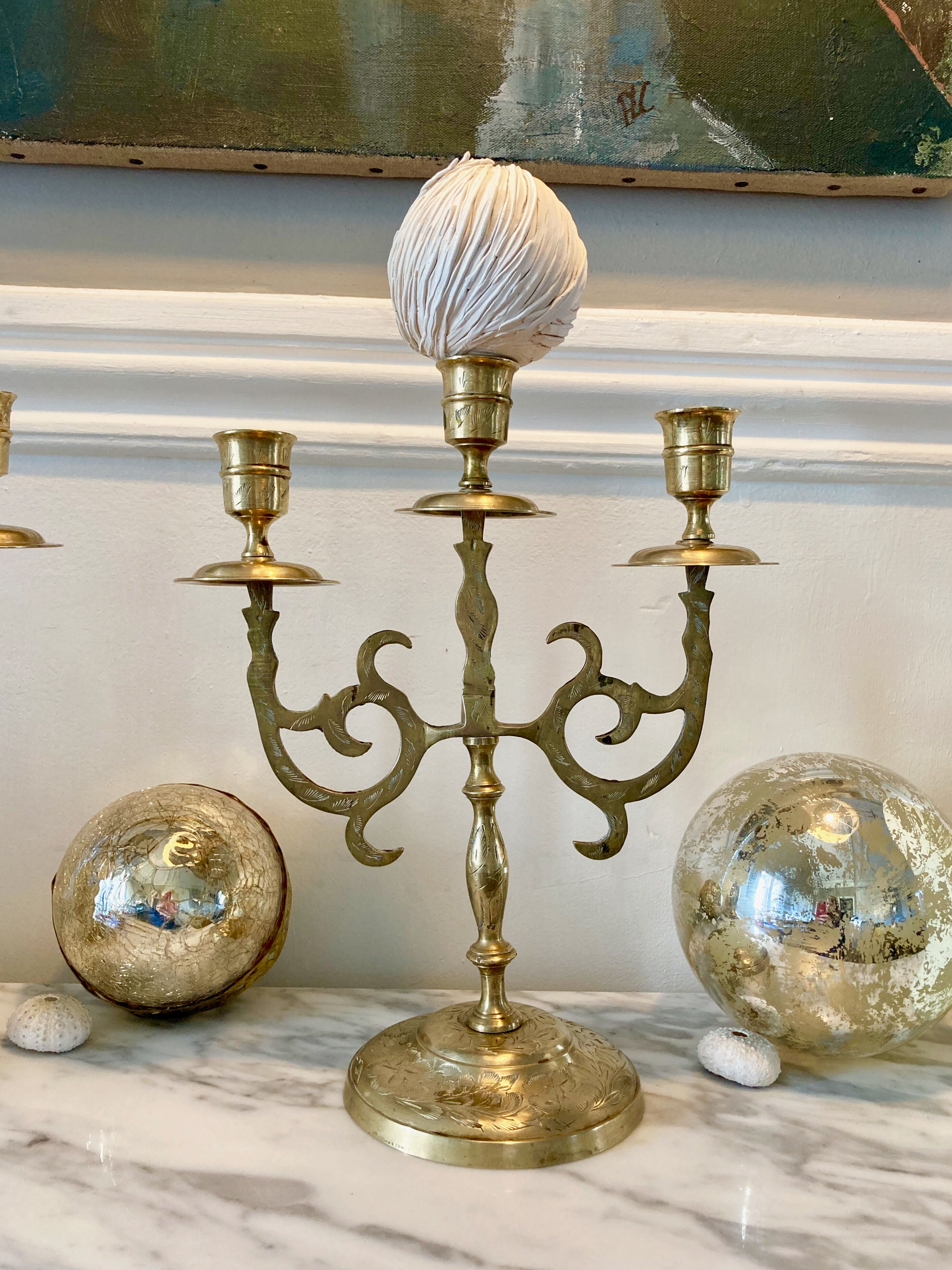Paire de chandeliers