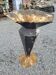 Iron standing planter