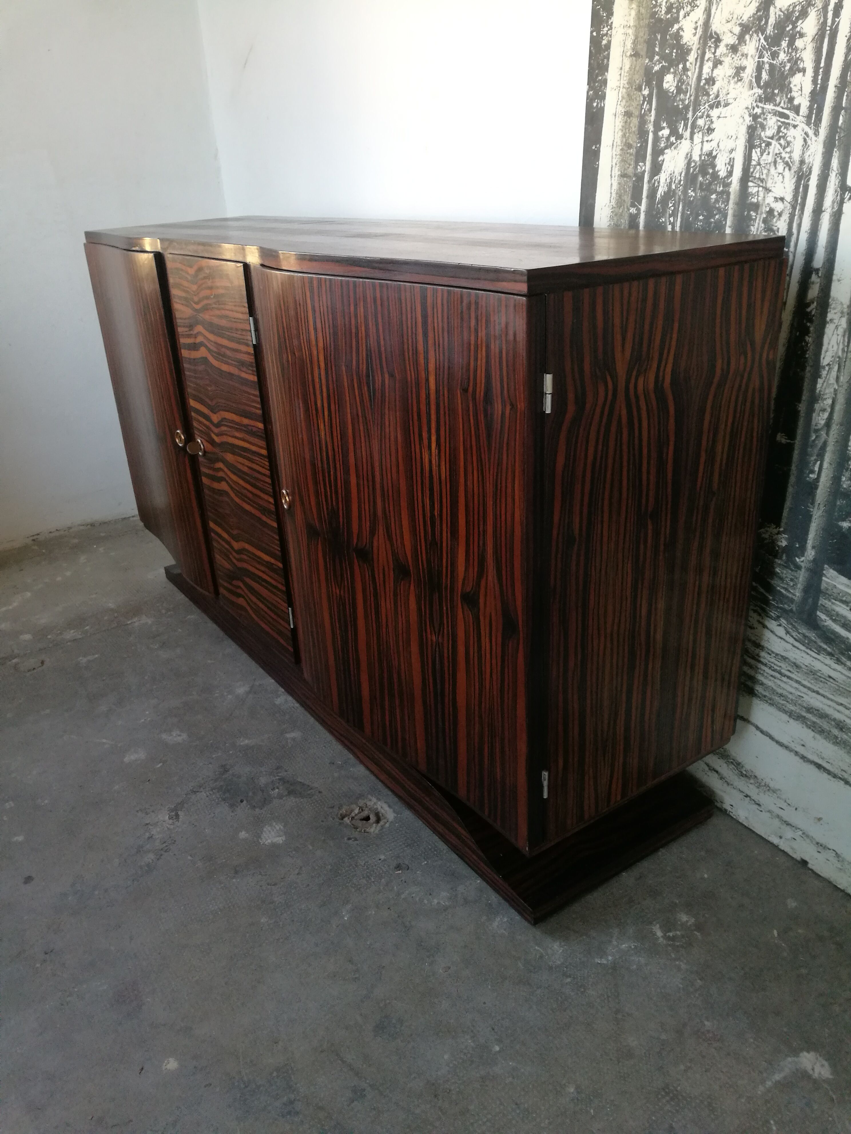 Sideboard in macassar ebony