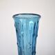 Blue glass vase Empoli style