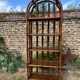 Vintage rattan shelf 1970