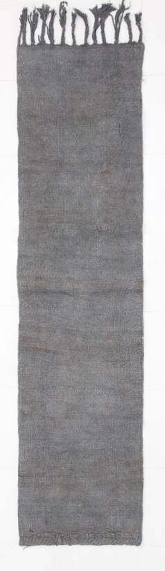 2x8 Mid Century Modern Gray Kilim Runner Rug, 60x254Cm