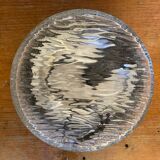 Antique Molded Glass Wall Light Ceiling Lamp + Vintage Black Bracket #C713