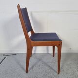 Pair of Scandinavian teak chairs by Johannes Andersen for Uldum, 60s