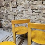 Lot of vintage bruno rey 1970" chairs
