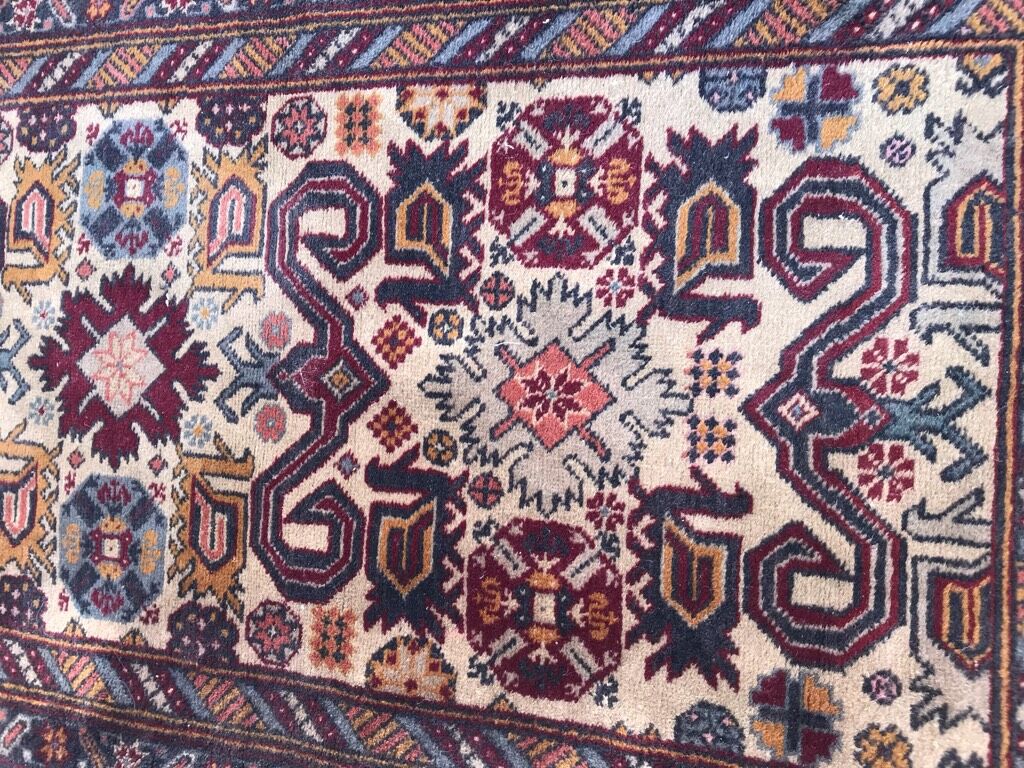 Old carpet chirwan caucasus 60x135 cm