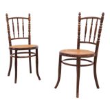 2 chaises Thonet Mundus Vienne Autriche, vers 1925