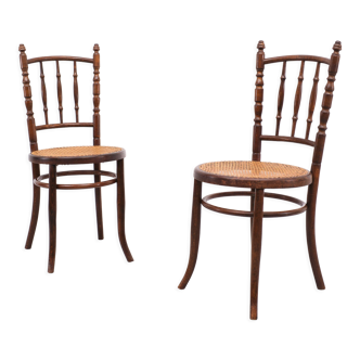 2 chaises Thonet Mundus Vienne Autriche, vers 1925