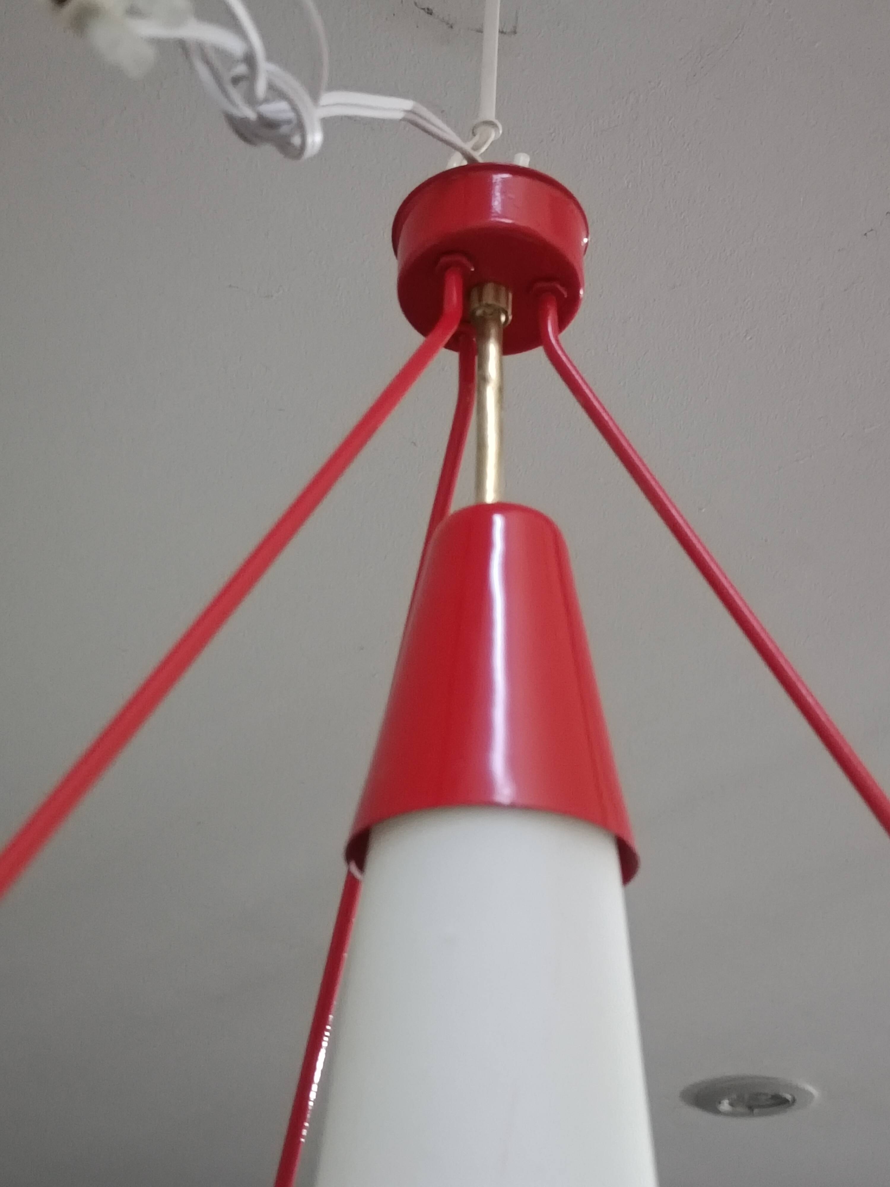 Lampe Suspendue Scandinave 1960s