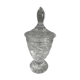 Cut crystal candy pot h 33 cm