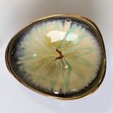 German glazed ceramic bowl db Höhr for Dümler & Breiden.