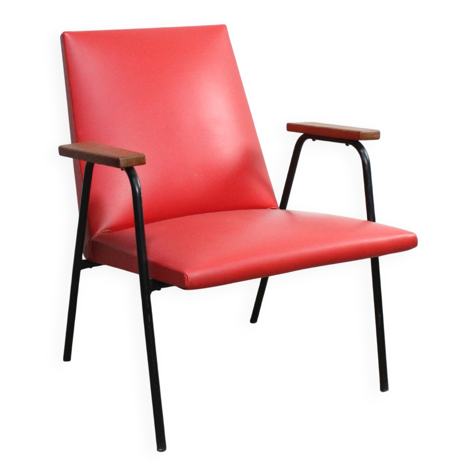 Fauteuil moderniste Robert par Pierre Guariche pour Meurop 1962