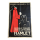 Affiche Hamlet Festival de Touraine à Vaujours 1957