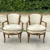 Pair of Louis XV armchairs