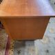 Schoolmaster's desk with armchair