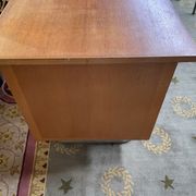 Schoolmaster's desk with armchair