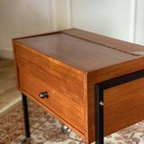 Secretary / Vintage Scandinavian side table on wheels
