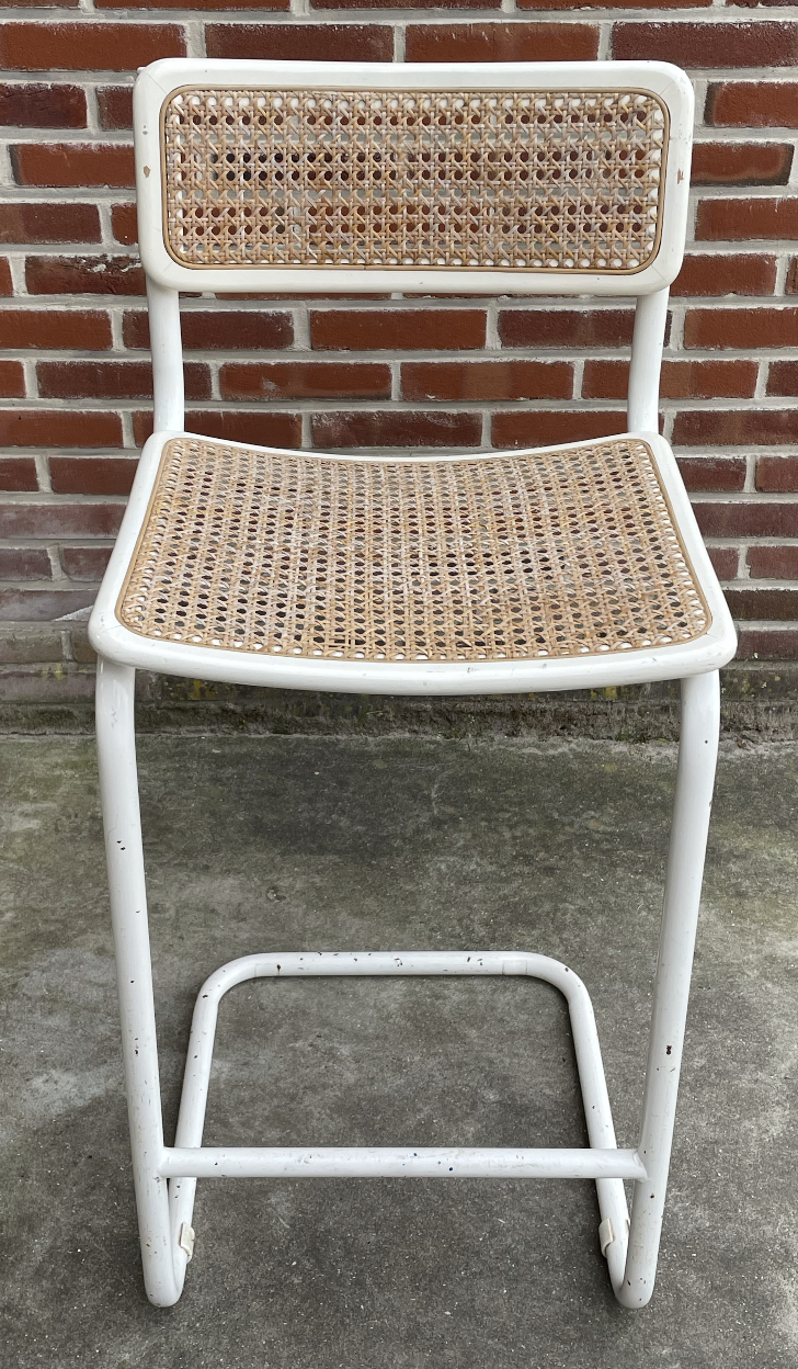 Vintage Cesca design bar stool 80's design Breuer